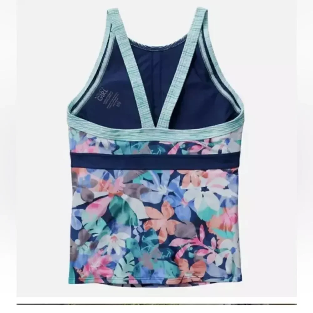 NWT Athleta Girl Surfs Up Tankini Top!